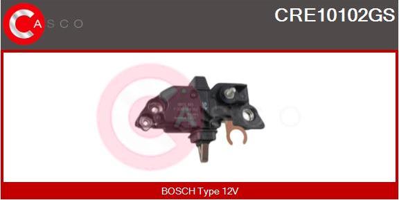 Casco CRE10102GS - Gərginlik tənzimləyicisi, alternator furqanavto.az