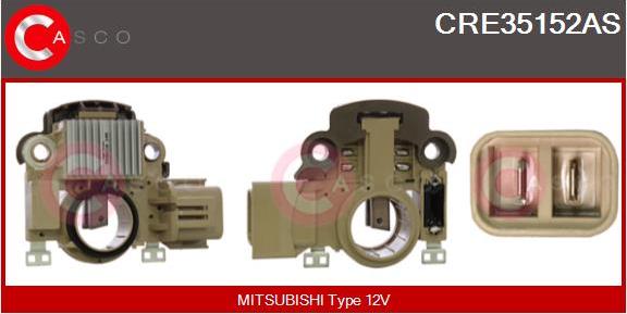 Casco CRE35152AS - Gərginlik tənzimləyicisi, alternator furqanavto.az