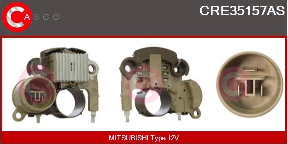 Casco CRE35157AS - Gərginlik tənzimləyicisi, alternator furqanavto.az