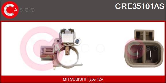 Casco CRE35101AS - Gərginlik tənzimləyicisi, alternator furqanavto.az