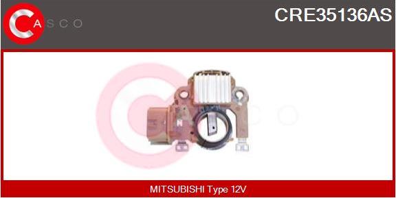 Casco CRE35136AS - Gərginlik tənzimləyicisi, alternator furqanavto.az