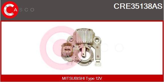 Casco CRE35138AS - Gərginlik tənzimləyicisi, alternator furqanavto.az