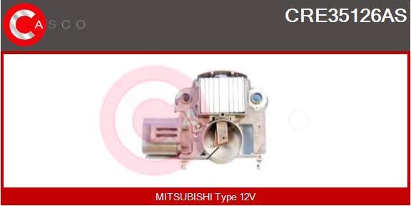 Casco CRE35126AS - Gərginlik tənzimləyicisi, alternator furqanavto.az