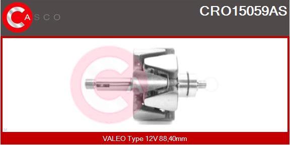 Casco CRO15059AS - Rotor, alternator furqanavto.az