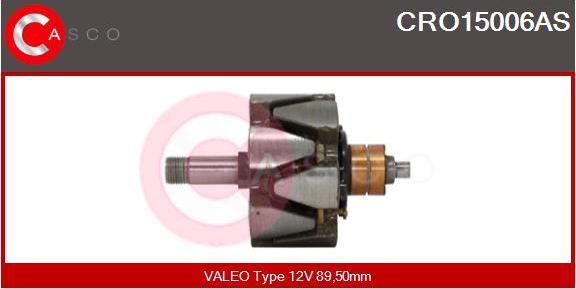 Casco CRO15006AS - Rotor, alternator furqanavto.az