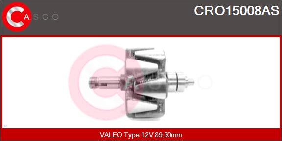Casco CRO15008AS - Rotor, alternator furqanavto.az