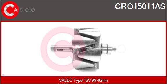 Casco CRO15011AS - Rotor, alternator furqanavto.az