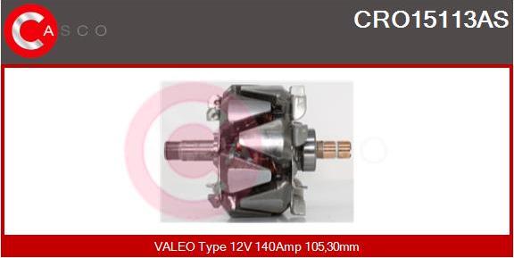 Casco CRO15113AS - Rotor, alternator furqanavto.az