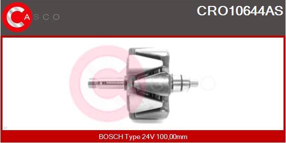 Casco CRO10644AS - Rotor, alternator furqanavto.az