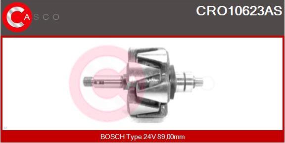 Casco CRO10623AS - Rotor, alternator furqanavto.az