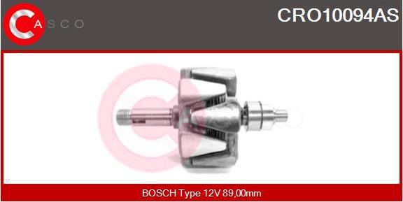 Casco CRO10094AS - Rotor, alternator furqanavto.az