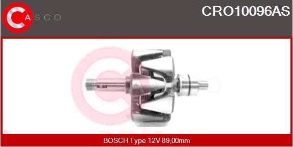 Casco CRO10096AS - Rotor, alternator furqanavto.az