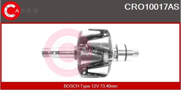 Casco CRO10017AS - Rotor, alternator furqanavto.az