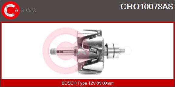 Casco CRO10078AS - Rotor, alternator furqanavto.az