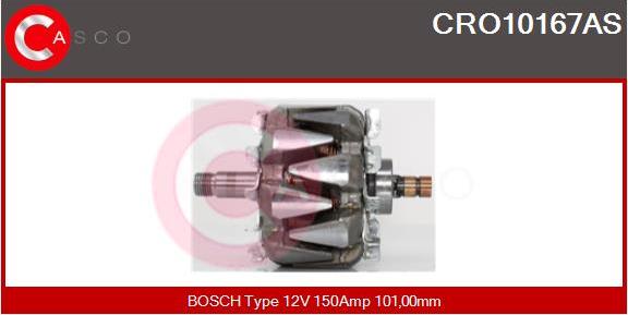 Casco CRO10167AS - Rotor, alternator furqanavto.az