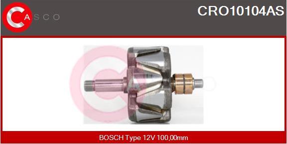 Casco CRO10104AS - Rotor, alternator furqanavto.az