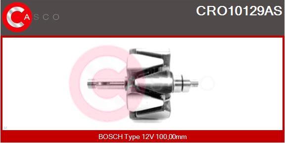 Casco CRO10129AS - Rotor, alternator furqanavto.az