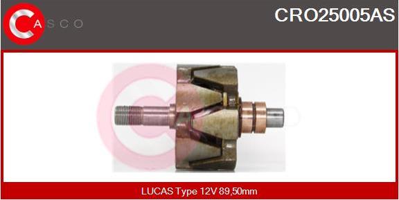 Casco CRO25005AS - Rotor, alternator furqanavto.az