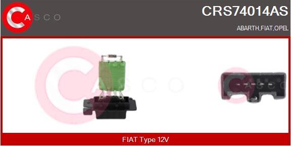 Casco CRS74014AS - Rezistor, daxili üfleyici furqanavto.az