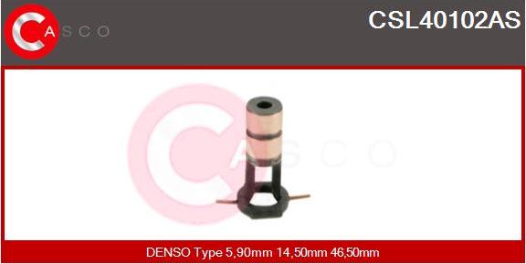 Casco CSL40102AS - Sürüşmə halqası, alternator furqanavto.az