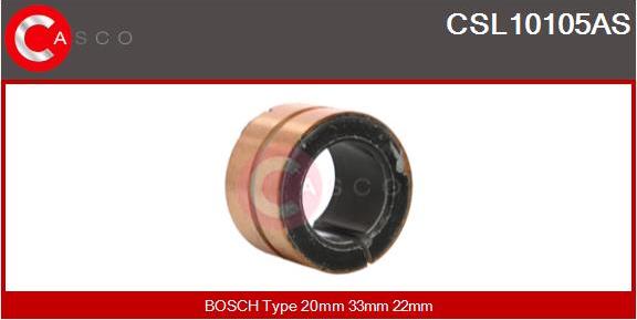 Casco CSL10105AS - Sürüşmə halqası, alternator furqanavto.az