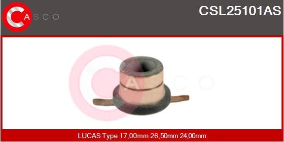 Casco CSL25101AS - Sürüşmə halqası, alternator furqanavto.az