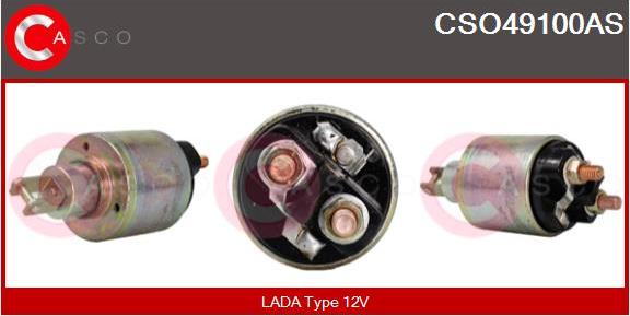 Casco CSO49100AS - Solenoid açarı, başlanğıc furqanavto.az