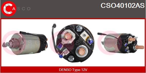 Casco CSO40102AS - Solenoid açarı, başlanğıc furqanavto.az