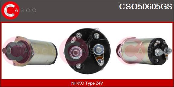 Casco CSO50605GS - Solenoid açarı, başlanğıc furqanavto.az