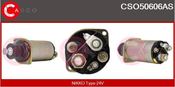Casco CSO50606AS - Solenoid açarı, başlanğıc furqanavto.az