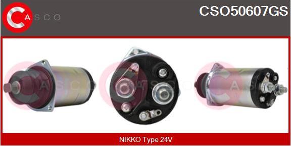 Casco CSO50607GS - Solenoid açarı, başlanğıc furqanavto.az