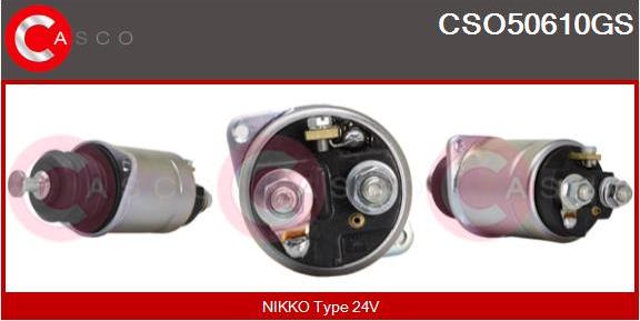 Casco CSO50610GS - Solenoid açarı, başlanğıc furqanavto.az