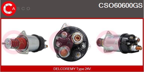 Casco CSO60600GS - Solenoid açarı, başlanğıc furqanavto.az