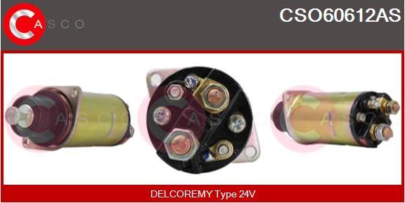 Casco CSO60612AS - Solenoid açarı, başlanğıc furqanavto.az