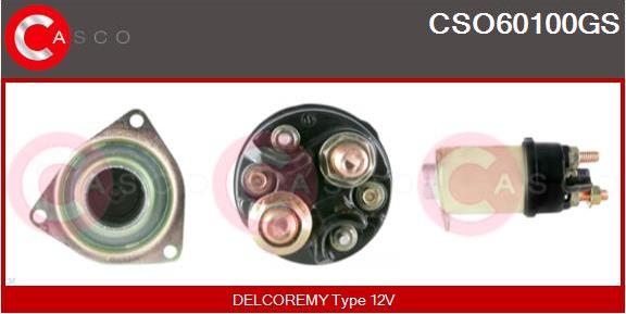 Casco CSO60100GS - Solenoid açarı, başlanğıc furqanavto.az