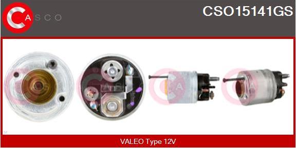 Casco CSO15141GS - Solenoid açarı, başlanğıc furqanavto.az