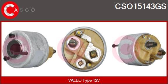 Casco CSO15143GS - Solenoid açarı, başlanğıc furqanavto.az
