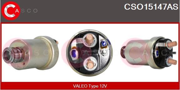 Casco CSO15147AS - Solenoid açarı, başlanğıc furqanavto.az