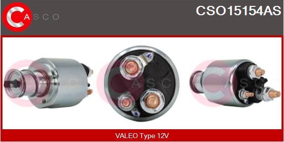 Casco CSO15154AS - Solenoid açarı, başlanğıc furqanavto.az