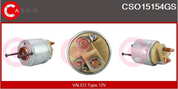 Casco CSO15154GS - Solenoid açarı, başlanğıc furqanavto.az