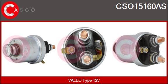 Casco CSO15160AS - Solenoid açarı, başlanğıc furqanavto.az