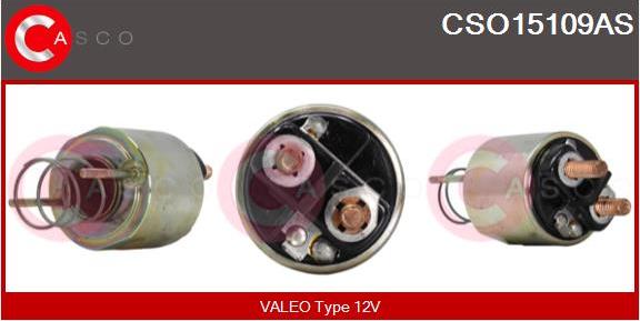 Casco CSO15109AS - Solenoid açarı, başlanğıc furqanavto.az