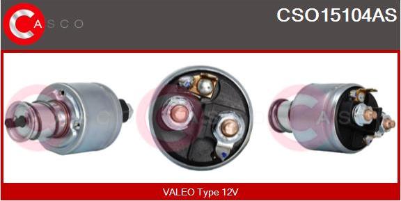 Casco CSO15104AS - Solenoid açarı, başlanğıc furqanavto.az
