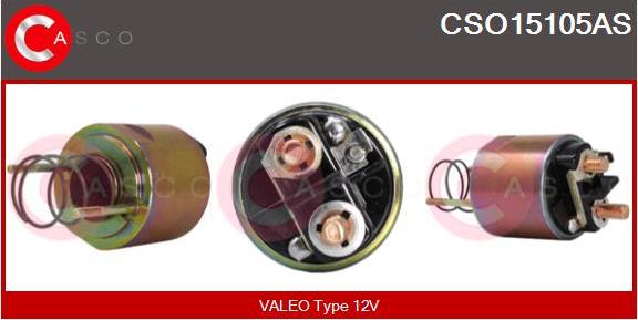 Casco CSO15105AS - Solenoid açarı, başlanğıc furqanavto.az