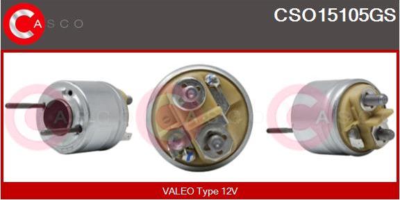 Casco CSO15105GS - Solenoid açarı, başlanğıc furqanavto.az