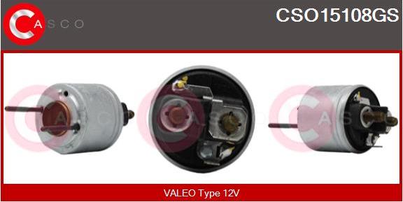 Casco CSO15108GS - Solenoid açarı, başlanğıc furqanavto.az