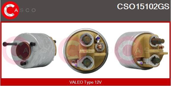 Casco CSO15102GS - Solenoid açarı, başlanğıc furqanavto.az