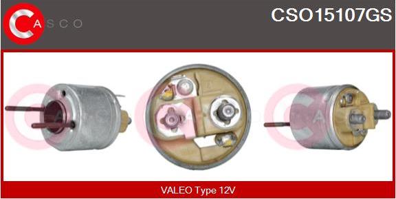 Casco CSO15107GS - Solenoid açarı, başlanğıc furqanavto.az