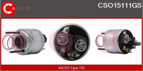 Casco CSO15111GS - Solenoid açarı, başlanğıc furqanavto.az