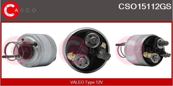 Casco CSO15112GS - Solenoid açarı, başlanğıc furqanavto.az